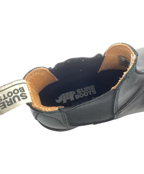 SURE BOOTS（シュアブーツ）SURE BOOTS (シュアブーツ) WILSONサイドゴアブーツ OIL BLACK サイズ:6の古着・服飾アイテム