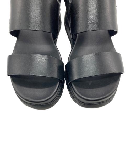 COLE HAAN（コールハーン）COLE HAAN (コールハーン) ゼログランドウェッジサンダル ブラック サイズ:5　1/2の古着・服飾アイテム