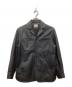 EMMETI（エンメティ）の古着「ラムレザージャケット」｜ブラック