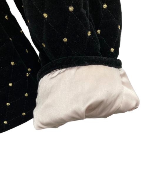 Bibiy.（ビビィ）Bibiy. (ビビィ) ODETTE PEPURAMU CARDIGAN ブラック サイズ:Freeの古着・服飾アイテム