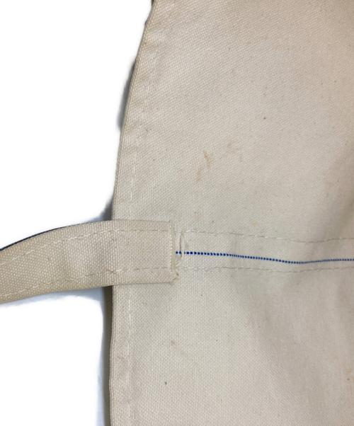 L.L.Bean（エルエルビーン）L.L.Bean (エルエルビーン) BOAT AND TOTE / ボート・アンド・トート / 80's ホワイト×ネイビー サイズ:実寸サイズをご参照くださいの古着・服飾アイテム