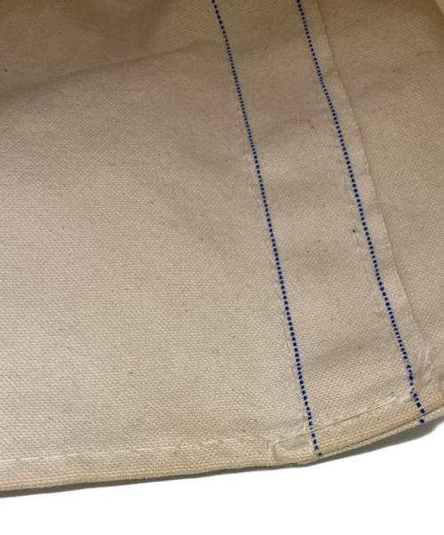 L.L.Bean（エルエルビーン）L.L.Bean (エルエルビーン) BOAT AND TOTE / ボート・アンド・トート / 80's ホワイト×ネイビー サイズ:実寸サイズをご参照くださいの古着・服飾アイテム