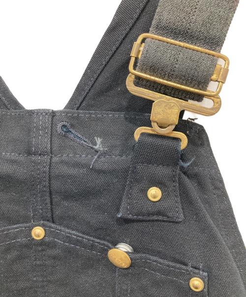 CarHartt（カーハート）CarHartt (カーハート) ダブルニーダック地オーバーオール ブラック サイズ:32の古着・服飾アイテム