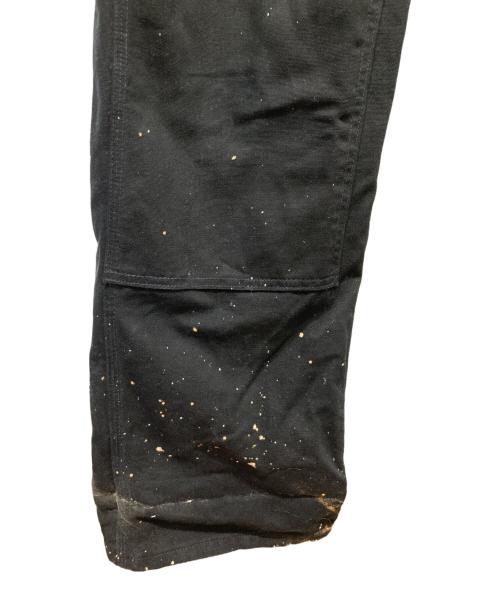 CarHartt（カーハート）CarHartt (カーハート) ダブルニーダック地オーバーオール ブラック サイズ:32の古着・服飾アイテム