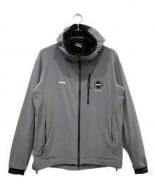F.C.R.B.（エフシーレアルブリストル）の古着「LYCRA HOODED BLOUSON」｜グレー
