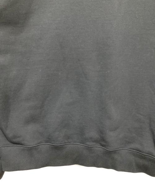 maison kitsune（メゾンキツネ）maison kitsune (メゾンキツネ) ドレスド フォックス コンフォート スウェットシャツ ブラック サイズ:XLの古着・服飾アイテム