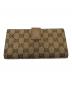 GUCCI (グッチ) 長財布 ベージュ：6000円