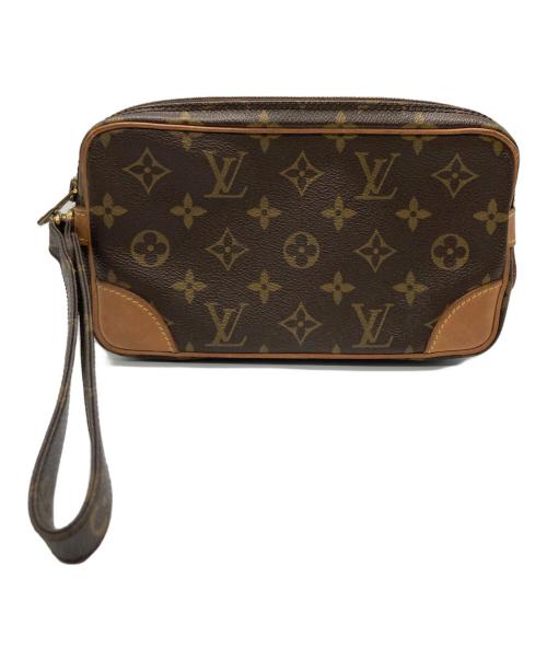 LOUIS VUITTON（ルイ ヴィトン）LOUIS VUITTON (ルイ ヴィトン) マルリードラゴンヌPM モノグラム セカンドバッグ ブラウンの古着・服飾アイテム