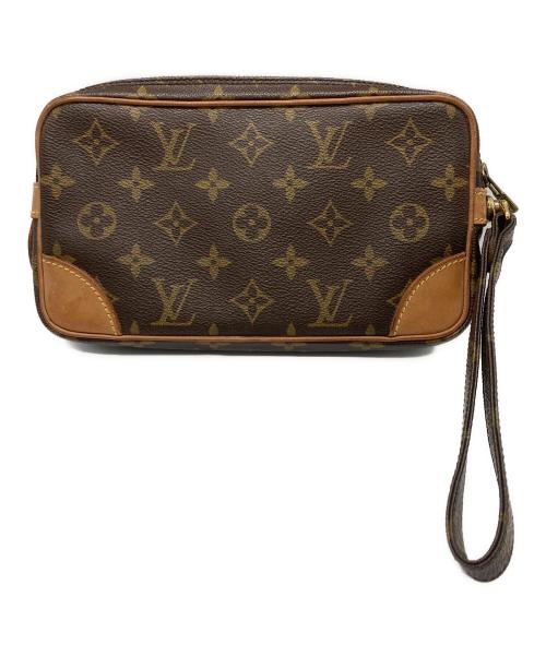 LOUIS VUITTON（ルイ ヴィトン）LOUIS VUITTON (ルイ ヴィトン) マルリードラゴンヌPM モノグラム セカンドバッグ ブラウンの古着・服飾アイテム