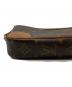 中古・古着 LOUIS VUITTON (ルイ ヴィトン) マルリードラゴンヌPM モノグラム セカンドバッグ ブラウン：18000円