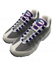 NIKE（ナイキ）の古着「AIR MAX 95 BIG BUBBLE/エア マックス 95 ビッグ バブル」｜ホワイト×グレー