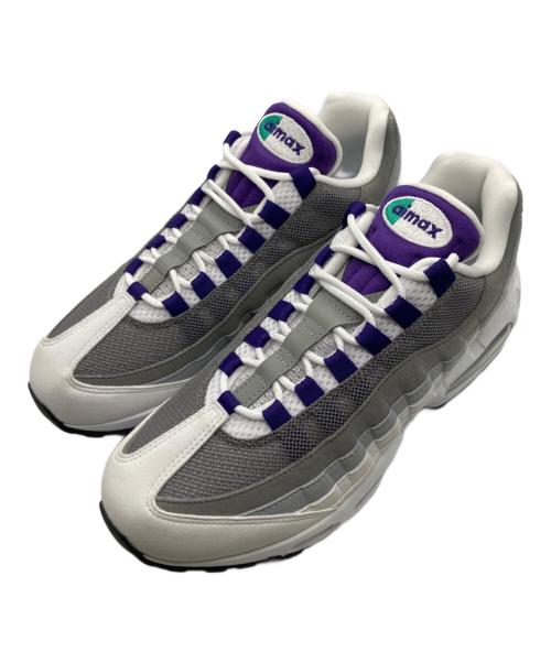 NIKE（ナイキ）NIKE (ナイキ) AIR MAX 95 BIG BUBBLE/エア マックス 95 ビッグ バブル ホワイト×グレー サイズ:27の古着・服飾アイテム
