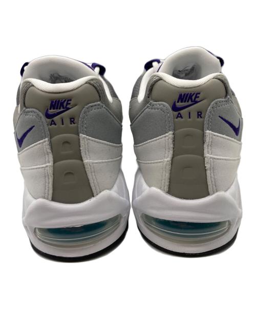 NIKE（ナイキ）NIKE (ナイキ) AIR MAX 95 BIG BUBBLE/エア マックス 95 ビッグ バブル ホワイト×グレー サイズ:27の古着・服飾アイテム