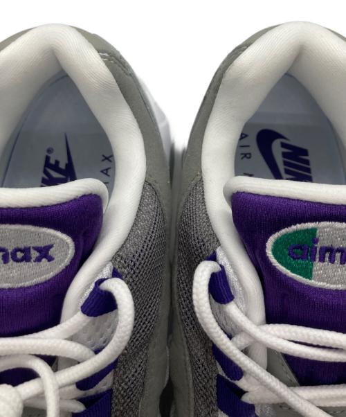 NIKE（ナイキ）NIKE (ナイキ) AIR MAX 95 BIG BUBBLE/エア マックス 95 ビッグ バブル ホワイト×グレー サイズ:27の古着・服飾アイテム
