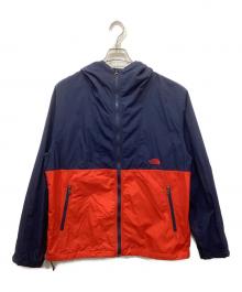 THE NORTH FACE（ザ ノース フェイス）の古着「COMPACT JACKET」｜ネイビー×レッド