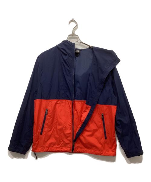 THE NORTH FACE（ザ ノース フェイス）THE NORTH FACE (ザ ノース フェイス) COMPACT JACKET ネイビー×レッド サイズ:XLの古着・服飾アイテム