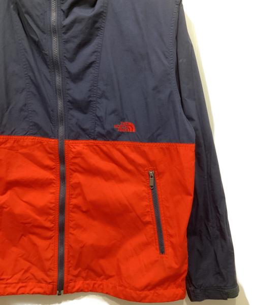 THE NORTH FACE（ザ ノース フェイス）THE NORTH FACE (ザ ノース フェイス) COMPACT JACKET ネイビー×レッド サイズ:XLの古着・服飾アイテム