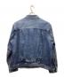 LEVI'S PReMIUM (リーバイス プレミアム) JOURNAL STANDARD relume (ジャーナルスタンダード レリューム) 別注 1st JKT Selvedge リペア加工デニムジャケット インディゴ サイズ:L：18000円