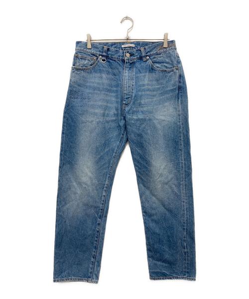 uniform experiment（ユニフォームエクスペリメント）uniform experiment (ユニフォームエクスペリメント) DAMAGED DENIM PANTS　24AW インディゴ サイズ:3の古着・服飾アイテム