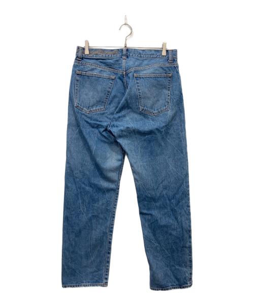 uniform experiment（ユニフォームエクスペリメント）uniform experiment (ユニフォームエクスペリメント) DAMAGED DENIM PANTS　24AW インディゴ サイズ:3の古着・服飾アイテム