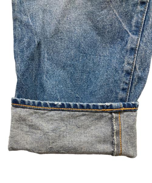 uniform experiment（ユニフォームエクスペリメント）uniform experiment (ユニフォームエクスペリメント) DAMAGED DENIM PANTS　24AW インディゴ サイズ:3の古着・服飾アイテム