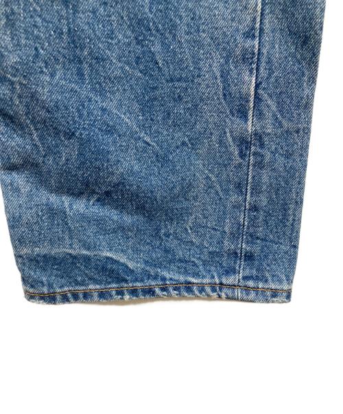 uniform experiment（ユニフォームエクスペリメント）uniform experiment (ユニフォームエクスペリメント) DAMAGED DENIM PANTS　24AW インディゴ サイズ:3の古着・服飾アイテム