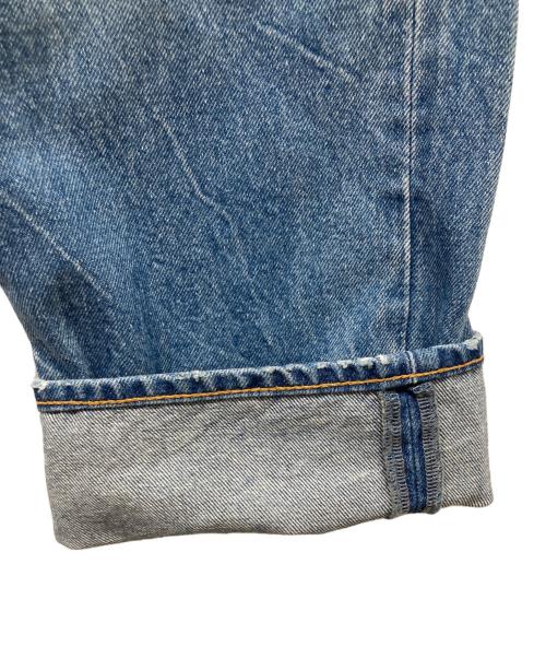 uniform experiment（ユニフォームエクスペリメント）uniform experiment (ユニフォームエクスペリメント) DAMAGED DENIM PANTS　24AW インディゴ サイズ:3の古着・服飾アイテム