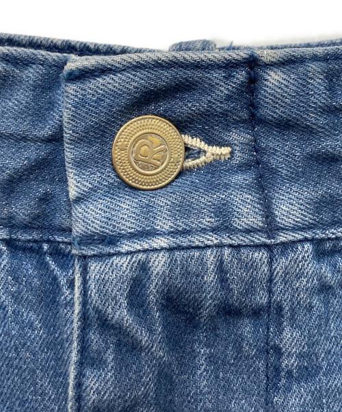 45R（フォーティファイブ・アール）45R (フォーティファイブ・アール) モンプデニムのペインタースカート インディゴ サイズ:3の古着・服飾アイテム