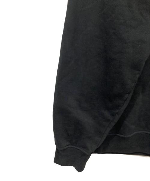 STONE ISLAND（ストーンアイランド）STONE ISLAND (ストーンアイランド) ガーメントダイ ブラッシュドコットン プルオーバー スウェット　22AW ブラック サイズ:Lの古着・服飾アイテム