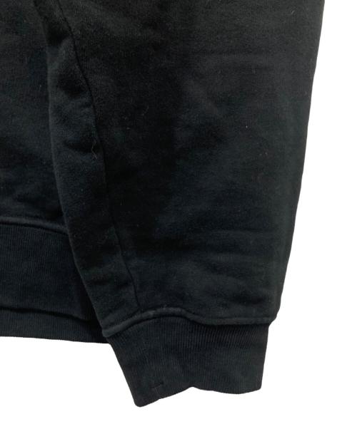 STONE ISLAND（ストーンアイランド）STONE ISLAND (ストーンアイランド) ガーメントダイ ブラッシュドコットン プルオーバー スウェット　22AW ブラック サイズ:Lの古着・服飾アイテム