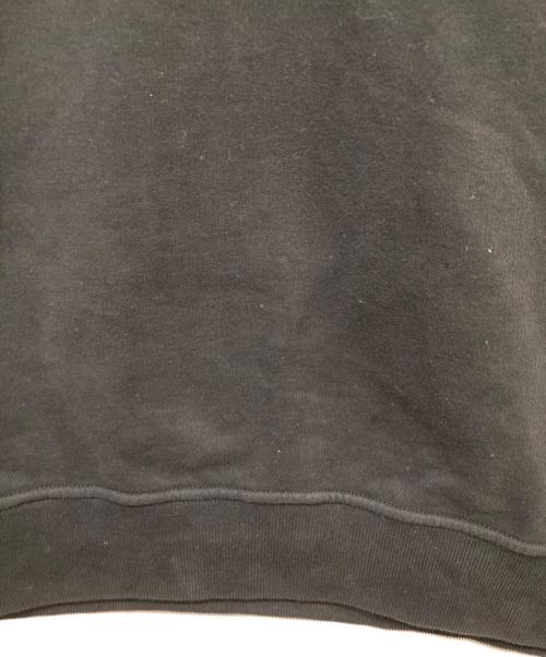 STONE ISLAND（ストーンアイランド）STONE ISLAND (ストーンアイランド) ガーメントダイ ブラッシュドコットン プルオーバー スウェット　22AW ブラック サイズ:Lの古着・服飾アイテム