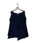 45rpm（45アールピーエム）の古着「ノースリーブブラウス」｜ネイビー