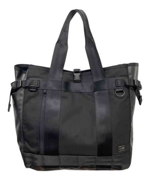 PORTER（ポーター）PORTER (ポーター) TOTE BAG ブラックの古着・服飾アイテム