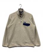 Patagoniaパタゴニア）の古着「Lightweight Synchilla」｜アイボリー×ネイビー