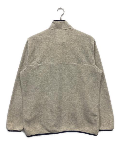 Patagonia（パタゴニア）Patagonia (パタゴニア) Lightweight Synchilla アイボリー×ネイビー サイズ:Lの古着・服飾アイテム