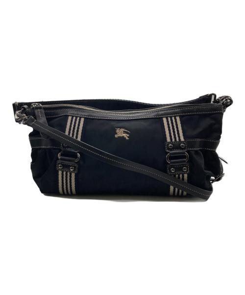 BURBERRY BLUE LABEL（バーバリー ブルー レーベル）BURBERRY BLUE LABEL (バーバリー ブルー レーベル) 2WAYショルダーバッグ ブラックの古着・服飾アイテム
