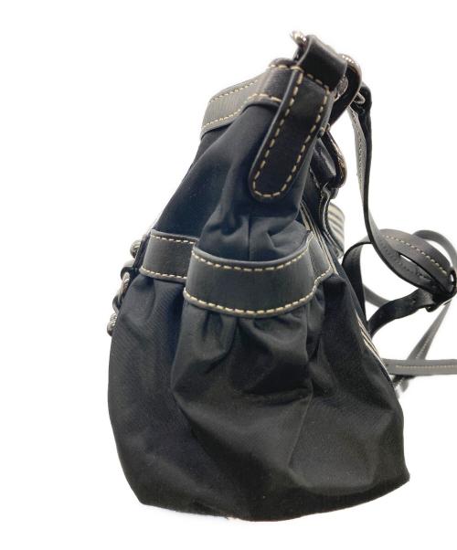 BURBERRY BLUE LABEL（バーバリー ブルー レーベル）BURBERRY BLUE LABEL (バーバリー ブルー レーベル) 2WAYショルダーバッグ ブラックの古着・服飾アイテム