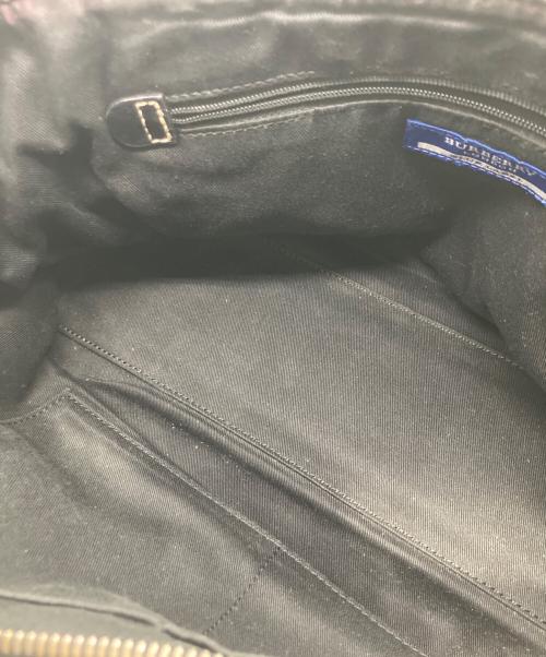 BURBERRY BLUE LABEL（バーバリー ブルー レーベル）BURBERRY BLUE LABEL (バーバリー ブルー レーベル) 2WAYショルダーバッグ ブラックの古着・服飾アイテム