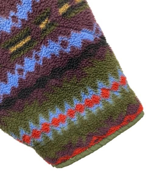 Patagonia（パタゴニア）Patagonia (パタゴニア) サカジャウィア柄シンチラシャーリングコート パープル サイズ:Sの古着・服飾アイテム