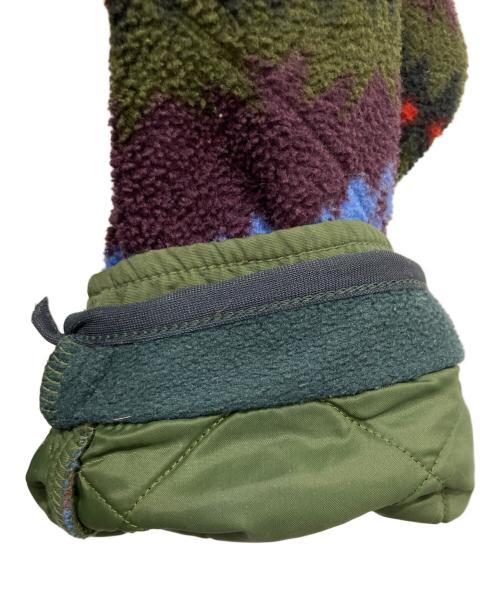 Patagonia（パタゴニア）Patagonia (パタゴニア) サカジャウィア柄シンチラシャーリングコート パープル サイズ:Sの古着・服飾アイテム