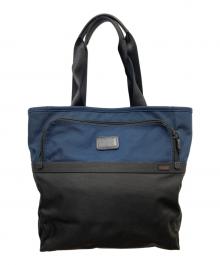 TUMI（トゥミ）の古着「トートバッグ」｜ネイビー×ブラック