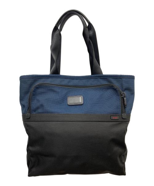 TUMI（トゥミ）TUMI (トゥミ) トートバッグ ネイビー×ブラックの古着・服飾アイテム