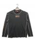DIESEL（ディーゼル）の古着「ロングスリーブカットソー」｜ブラック
