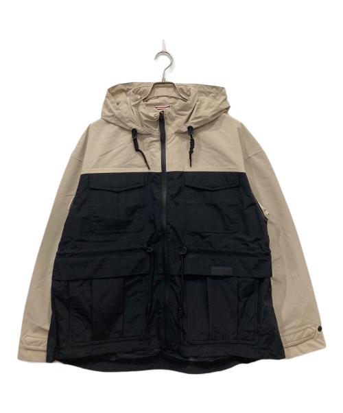 HUNTER（ハンター）HUNTER (ハンター) EXPLORER JACKET ベージュ×ブラック サイズ:Mの古着・服飾アイテム