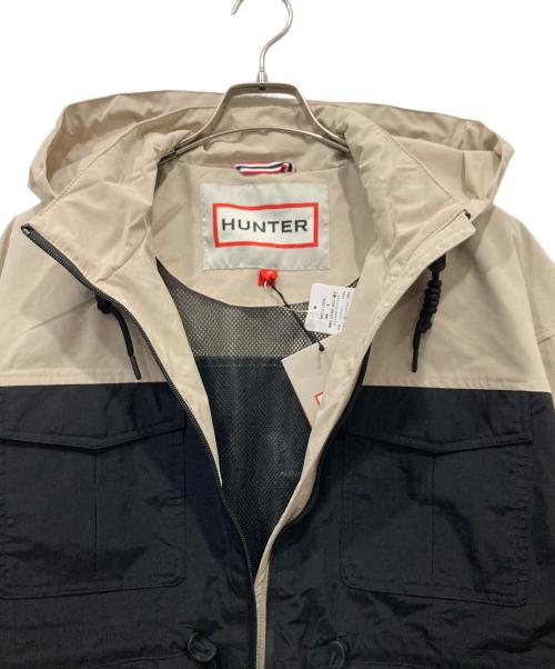 HUNTER（ハンター）HUNTER (ハンター) EXPLORER JACKET ベージュ×ブラック サイズ:Mの古着・服飾アイテム