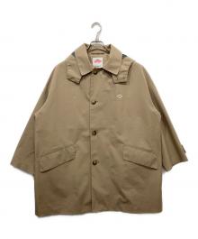 DANTON（ダントン）の古着「ショート バルマカーン コート」｜ベージュ
