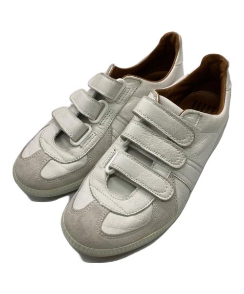 reproduction of found（リプロダクションオブファウンド）REPRODUCTION OF FOUND (リプロダクションオブファウンド) GERMAN MILITARY TRAINER ホワイト サイズ:25ｃｍの古着・服飾アイテム