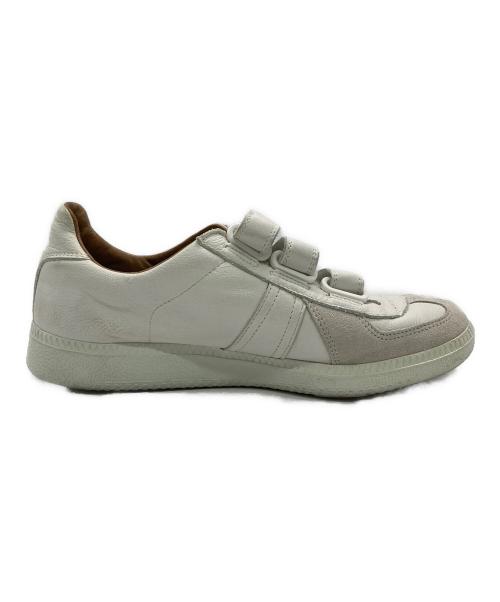 reproduction of found（リプロダクションオブファウンド）REPRODUCTION OF FOUND (リプロダクションオブファウンド) GERMAN MILITARY TRAINER ホワイト サイズ:25ｃｍの古着・服飾アイテム