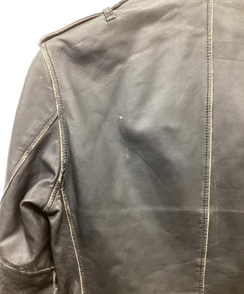 AVIREX（アヴィレックス）AVIREX (アヴィレックス) M-65型レザージャケット ブラック サイズ:Mの古着・服飾アイテム