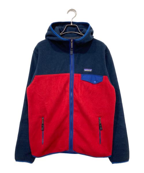 Patagonia（パタゴニア）Patagonia (パタゴニア) SYNCH SNAP-T HOODY ネイビー×レッド サイズ:Sの古着・服飾アイテム